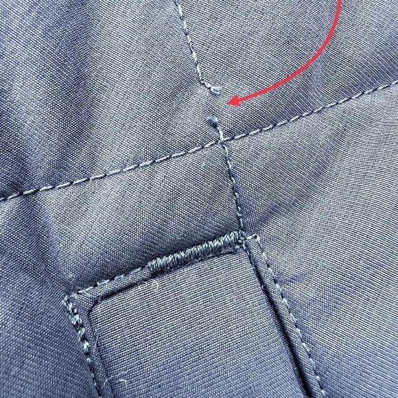 The North Face Cuchillo Parka Women’s Size Small Blue Quilted Fleece New NWT - Picture 7 of 12